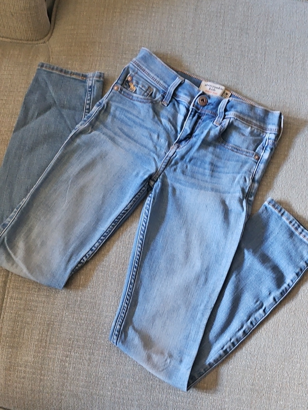 abercrombie kids Light Blue Skinny Jeans